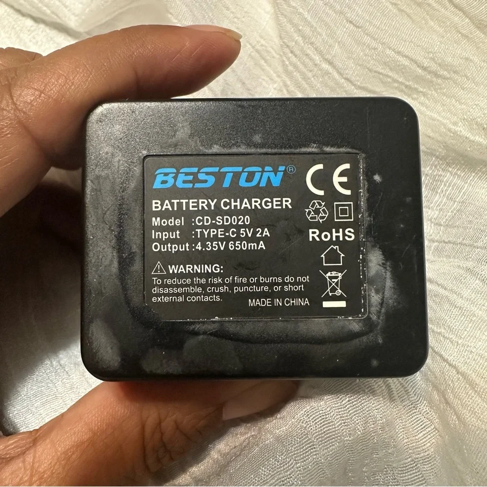 DJI Osmo Action 1 Battery Bundle - (1) OEM (2) Beston & Triple USB-C Charger